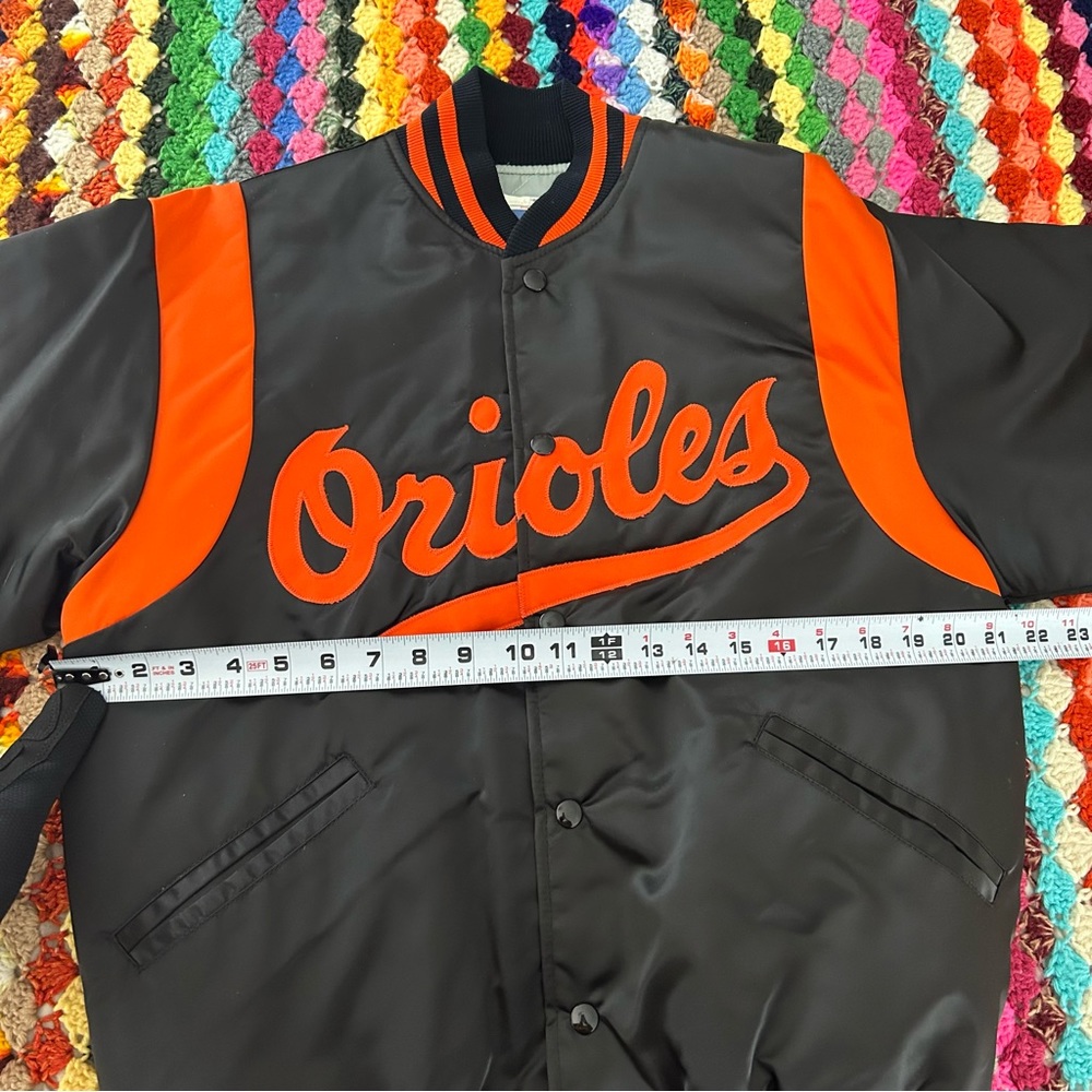 Vintage 70s Deadstock Baltimore Orioles Union Made Felco MLB Replica Jac… - Picture 7 of 12